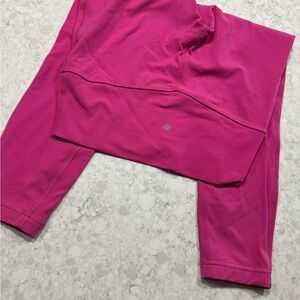 Pink Lululemon align 25 inch leggings
